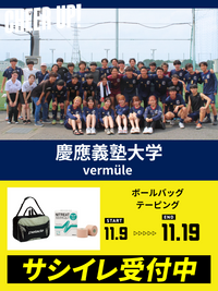 CHEER UP! for 慶應義塾大学  Vermüle